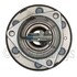 WE61624 by NTN - Wheel Bearing and Hub Assembly - Steel, Natural, with Wheel Studs