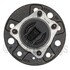 WE61628 by NTN - Wheel Bearing and Hub Assembly - Steel, Natural, without Wheel Studs