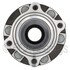 WE61620 by NTN - Wheel Bearing and Hub Assembly - Steel, Natural, with Wheel Studs