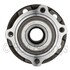 WE61641 by NTN - Wheel Bearing and Hub Assembly - Steel, Natural, without Wheel Studs