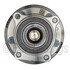 WE61647 by NTN - Wheel Bearing and Hub Assembly - Steel, Natural, with Wheel Studs