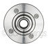 WE61656 by NTN - Wheel Hub Repair Kit - Includes Bearings, Wheel Studs and Hardware