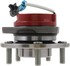 WE60702 by NTN - Wheel Bearing and Hub Assembly - Steel, Natural, with Wheel Studs