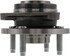 WE60796 by NTN - Wheel Bearing and Hub Assembly - Steel, Natural, with Wheel Studs