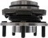 WE60718 by NTN - Wheel Bearing and Hub Assembly - Steel, Natural, with Wheel Studs