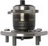 WE60723 by NTN - Wheel Bearing and Hub Assembly - Steel, Natural, with Wheel Studs