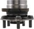 WE60949 by NTN - Wheel Bearing and Hub Assembly - Steel, Natural, with Wheel Studs