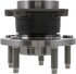 WE60985 by NTN - Wheel Bearing and Hub Assembly - Steel, Natural, with Wheel Studs