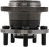 WE60998 by NTN - Wheel Bearing and Hub Assembly - Steel, Natural, with Wheel Studs