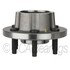 WE61031 by NTN - Wheel Bearing and Hub Assembly - Steel, Natural, with Wheel Studs