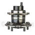 WE61058 by NTN - Wheel Bearing and Hub Assembly - Steel, Natural, with Wheel Studs