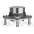 WE61041 by NTN - Wheel Bearing and Hub Assembly - Steel, Natural, with Wheel Studs