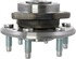 WE61544 by NTN - Wheel Bearing and Hub Assembly - Steel, Natural, with Wheel Studs