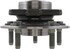 WE61566 by NTN - Wheel Bearing and Hub Assembly - Steel, Natural, with Wheel Studs