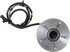 WE61634 by NTN - Wheel Bearing and Hub Assembly - Steel, Natural, with Wheel Studs