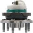 WE61536 by NTN - Wheel Bearing and Hub Assembly - Steel, Natural, with Wheel Studs