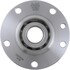 WE61652 by NTN - Wheel Bearing and Hub Assembly - Steel, Natural, without Wheel Studs