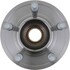 WE61790 by NTN - Wheel Bearing and Hub Assembly - Steel, Natural, with Wheel Studs