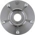 WE61794 by NTN - Wheel Bearing and Hub Assembly - Steel, Natural, with Wheel Studs