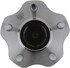 WE61795 by NTN - Wheel Bearing and Hub Assembly - Steel, Natural, with Wheel Studs