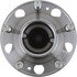 WE61788 by NTN - Wheel Bearing and Hub Assembly - Steel, Natural, with Wheel Studs