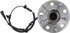 WE61797 by NTN - Wheel Bearing and Hub Assembly - Steel, Natural, with Wheel Studs