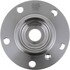 WE61799 by NTN - Wheel Bearing and Hub Assembly - Steel, Natural, without Wheel Studs