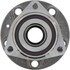 WE61817 by NTN - Wheel Bearing and Hub Assembly - Steel, Natural, without Wheel Studs