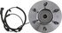 WE61809 by NTN - Wheel Bearing and Hub Assembly - Steel, Natural, with Wheel Studs