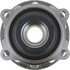 WE61820 by NTN - Wheel Bearing and Hub Assembly - Steel, Natural, with Wheel Studs