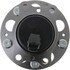 WE61822 by NTN - Wheel Bearing and Hub Assembly - Steel, Natural, with Wheel Studs