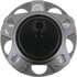 WE61836 by NTN - Wheel Bearing and Hub Assembly - Steel, Natural, with Wheel Studs