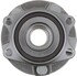 WE61843 by NTN - Wheel Bearing and Hub Assembly - Steel, Natural, with Wheel Studs