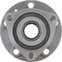 WE61860 by NTN - Wheel Bearing and Hub Assembly - Steel, Natural, without Wheel Studs