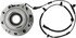 WE61853 by NTN - Wheel Bearing and Hub Assembly - Steel, Natural, with Wheel Studs