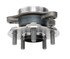 WE61869 by NTN - Wheel Bearing and Hub Assembly - Steel, Natural, with Wheel Studs