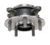 WE61872 by NTN - Wheel Bearing and Hub Assembly - Steel, Natural, with Wheel Studs