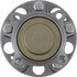 WE61863 by NTN - Wheel Bearing and Hub Assembly - Steel, Natural, with Wheel Studs