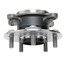 WE61873 by NTN - Wheel Bearing and Hub Assembly - Steel, Natural, with Wheel Studs