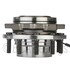 WE60624 by NTN - Wheel Bearing and Hub Assembly - Steel, Natural, with Wheel Studs