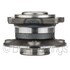 WE60680 by NTN - Wheel Bearing and Hub Assembly - Steel, Natural, without Wheel Studs