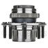 WE60710 by NTN - Wheel Bearing and Hub Assembly - Steel, Natural, with Wheel Studs