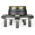 WE60721 by NTN - Wheel Bearing and Hub Assembly - Steel, Natural, with Wheel Studs