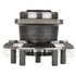 WE60734 by NTN - Wheel Bearing and Hub Assembly - Steel, Natural, with Wheel Studs