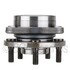 WE60789 by NTN - Wheel Bearing and Hub Assembly - Steel, Natural, with Wheel Studs