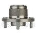 WE60776 by NTN - Wheel Bearing and Hub Assembly - Steel, Natural, with Wheel Studs