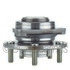 WE60799 by NTN - Wheel Bearing and Hub Assembly - Steel, Natural, with Wheel Studs