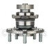 WE60807 by NTN - Wheel Bearing and Hub Assembly - Steel, Natural, with Wheel Studs