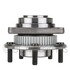 WE60833 by NTN - Wheel Bearing and Hub Assembly - Steel, Natural, with Wheel Studs