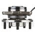 WE60878 by NTN - Wheel Bearing and Hub Assembly - Steel, Natural, with Wheel Studs